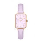 Daniel Wellington ceas Quadro Lavender femei, culoarea violet