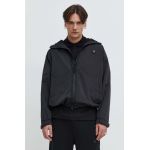 HUGO geacă bărbați, culoarea negru, de tranziție, oversize 50505432