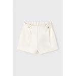 Mayoral pantaloni scurti copii culoarea bej, neted