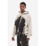 A-COLD-WALL* hanorac de bumbac Relaxed Studio Hoodie bărbați, culoarea negru, cu glugă, cu model ACWMW086-BLACK