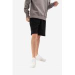 A-COLD-WALL* pantaloni scurți din bumbac Essential Logo culoarea negru ACWMB118-SLATE.GREY
