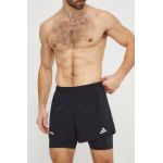adidas Performance pantaloni scurți de alergare Ultimate culoarea negru IL7186