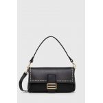 Answear Lab poseta de piele culoarea negru
