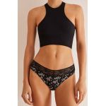 women'secret chiloti FIRST ROUND culoarea negru, 877563