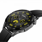 HUAWEI WATCH GT 4 46mm Black, Curea Black Fluoroelastomer, Android/iOS