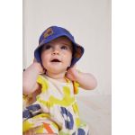 Bobo Choses pălărie din bumbac pentru bebeluși culoarea albastru marin, bumbac