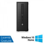 Calculator HP EliteDesk 800G1 Tower, Intel Core i5-4570 3.20GHz, 4GB DDR3, 500GB SATA, DVD-ROM + Windows 10 Home