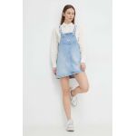 Tommy Jeans rochie din denim mini, oversize DW0DW17678