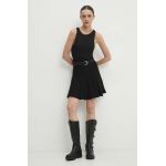 Answear Lab fusta culoarea negru, mini, evazati