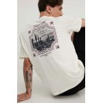Billabong tricou din bumbac barbati, culoarea bej, cu imprimeu