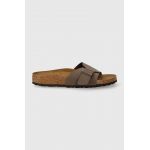 Birkenstock papuci Catalina femei, culoarea maro, 1026510