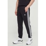 adidas Originals pantaloni de trening 3-Stripes Pant culoarea negru, cu imprimeu, IU2353