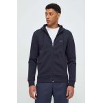 BOSS Green bluză bărbați, culoarea bleumarin, cu glugă, uni 50506161