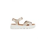 Geox sandale D DANDRA 40 femei, culoarea auriu, cu platforma, D45SCC 0AJ22 C2L5V