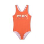 Kenzo Kids costum de baie dintr-o bucată pentru copii culoarea rosu