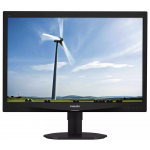 Monitor Second Hand Philips 240S4Q, 24 Inch LED, 1920 x 1200, VGA, DVI