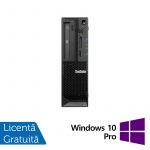 Workstation Refurbished Lenovo ThinkStation E32 SFF, Intel Quad Core i7-4770 3.4 - 3.9GHz, 16GB DDR3, SSD 256GB SATA, Intel Integrated HD Graphics 4600 + Windows 10 Pro