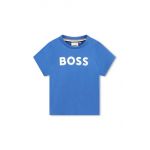 BOSS tricou din bumbac pentru bebelusi cu imprimeu