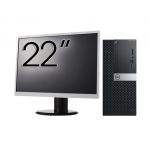 Pachet Calculator Second Hand DELL OptiPlex 5060 Tower, Intel Core i5-8400 2.80 - 4.00GHz, 8GB DDR4, 256GB SSD + Monitor 22 Inch
