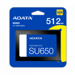 SSD ADATA SU650, 512GB, 2.5 Inch, SATA-III, ASU650SS-512GT-R