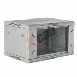 Cabinet metalic de perete 19', tip rack wallmount, 6U 600x450 mm, Xcab Gri