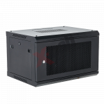 Cabinet metalic de perete 19', tip rack wallmount, 9U 600x800 mm, Xcab A3 Negru