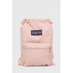 Jansport rucsac culoarea roz, cu imprimeu