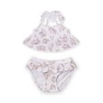 That's mine costum de baie pentru copii din două piese Saga culoarea alb
