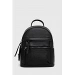Answear Lab ghiozdan de piele femei, culoarea negru, mic, neted