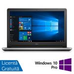 Laptop Refurbished DELL Inspiron 5559, Intel Core i5-6200U 2.30GHz, 8GB DDR4, 128GB SSD, 15.6 Inch HD, Tastatura Numerica + Windows 10 Pro