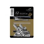 Clips Oranjollie metal 12 la set mic