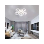 LUSTRA LED CERCURI EN GROSS, 150W CU 6 BRATE 3 CULORI+IR 550x130mm