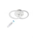 LUSTRA LED CERCURI EN GROSS, 35W CU 2 BRATE 3 CULORI+IR 400mm x 100mm