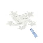 Lustra led dimatbila STEA EN GROSS, 110W cu 5 brate 3 CULORI+IR