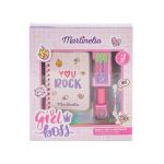 Trusa manichiura You Rock Beauty & Notebook, Martinelia 31114 Engros