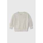 Abercrombie & Fitch bluza copii culoarea gri, melanj