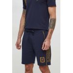 Aeronautica Militare pantaloni scurti barbati, culoarea albastru marin
