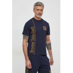 Aeronautica Militare tricou barbati, culoarea albastru marin, cu imprimeu