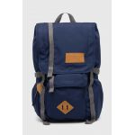Jansport rucsac culoarea albastru marin, mare, neted