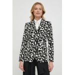 Sisley sacou culoarea bej, un singur rand de nasturi, modelator