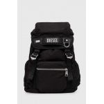 Diesel rucsac femei, culoarea negru, mic, uni X09784.P3889