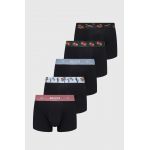 Hollister Co. boxeri 5-pack barbati, culoarea negru