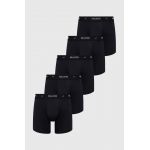 Hollister Co. boxeri 5-pack barbati, culoarea negru