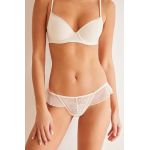 women'secret chiloti SENSE BRIDAL culoarea alb, 4217547