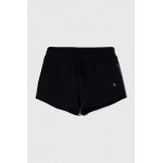 Abercrombie & Fitch pantaloni scurti copii culoarea negru, neted, talie reglabila