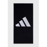 adidas Performance prosop din bumbac culoarea negru IU1289
