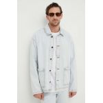 American Vintage geaca jeans barbati, de tranzitie, oversize