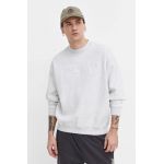 Abercrombie & Fitch bluza barbati, culoarea gri, melanj