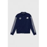 adidas bluza x Disney culoarea albastru marin, cu imprimeu