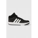 adidas Originals sneakers pentru copii HOOPS 3.0 MID K culoarea negru